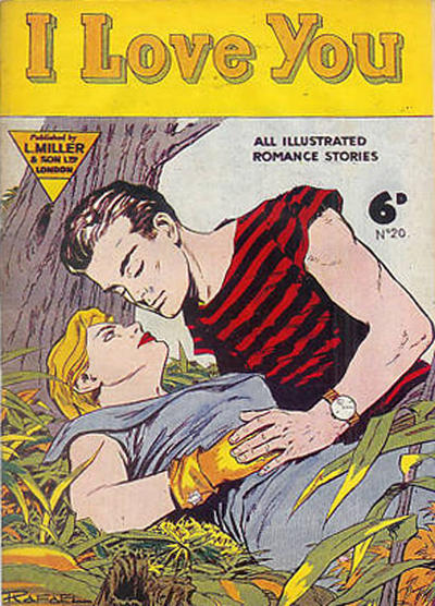 Cover for I Love You (L. Miller & Son, 1955 series) #20