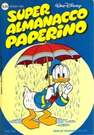 Cover for Super Almanacco Paperino (Mondadori, 1980 series) #33