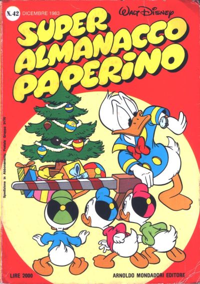 Cover for Super Almanacco Paperino (Mondadori, 1980 series) #42
