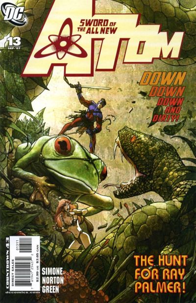 Cover for The All New Atom (DC, 2006 series) #13