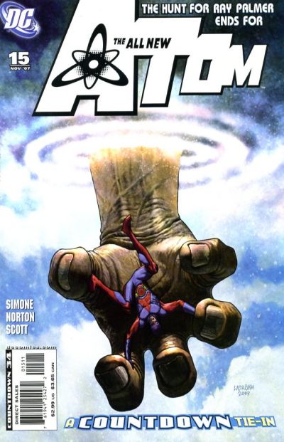 Cover for The All New Atom (DC, 2006 series) #15