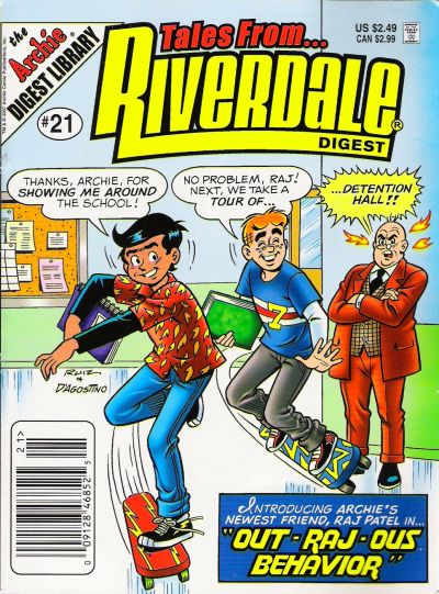 Cover for Tales from Riverdale Digest (Archie, 2005 series) #21 [Newsstand]