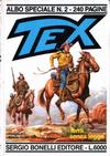 Cover for Tex - Albo Speciale (Sergio Bonelli Editore, 1988 series) #2 - Terra Senza Legge