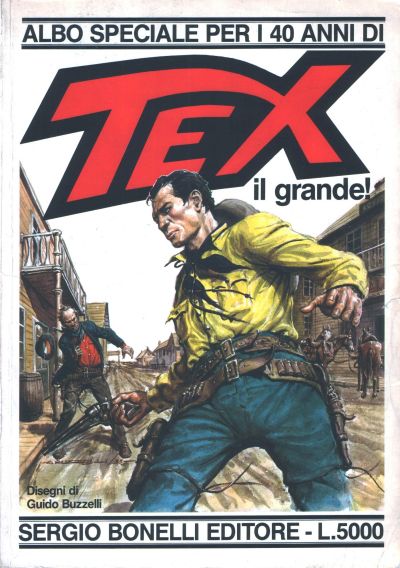 Cover for Tex - Albo Speciale (Sergio Bonelli Editore, 1988 series) #1 - Tex il Grande!