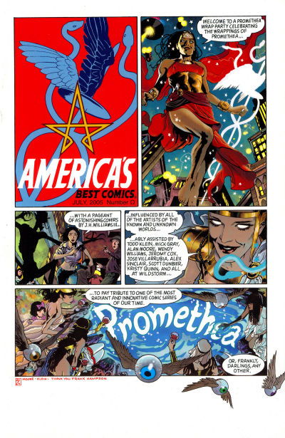 Cover for Promethea Covers Special (DC, 2005 series) 