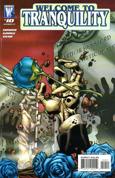 Cover for Welcome to Tranquility (DC, 2007 series) #10