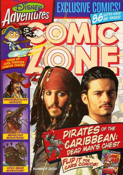 Disney Adventures The Magazine Comic Zone Summer 2006 Cars Pirates Caribbean 