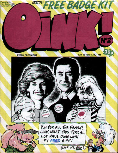 Cover for Oink! (IPC, 1986 series) #2
