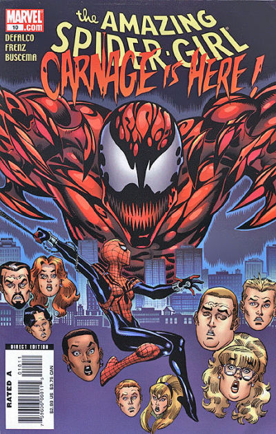 Cover for Amazing Spider-Girl (Marvel, 2006 series) #10