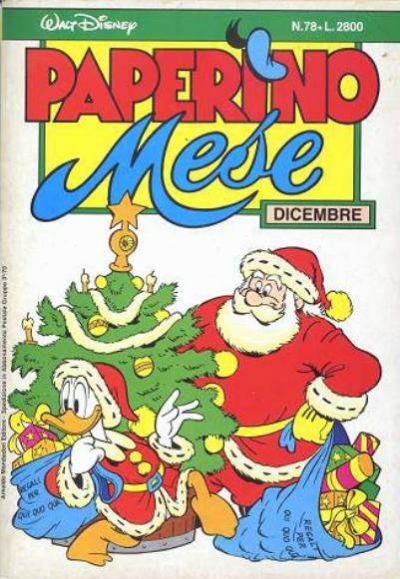 Cover for Paperino Mese (Mondadori, 1986 series) #78