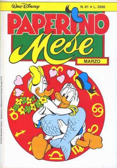 Cover for Paperino Mese (Mondadori, 1986 series) #81