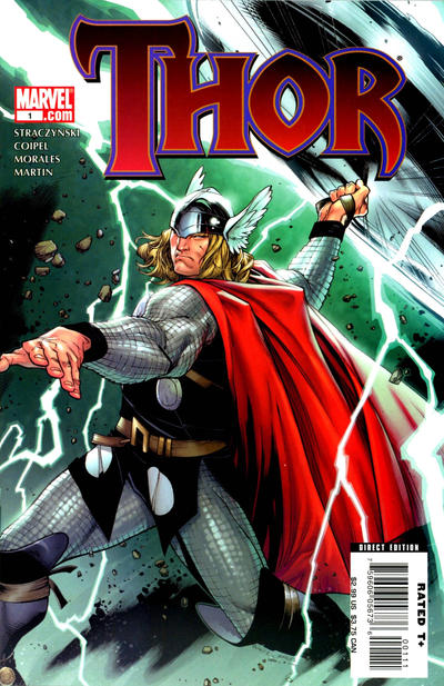 Cover for Thor (Marvel, 2007 series) #1 [Direct Cover A]