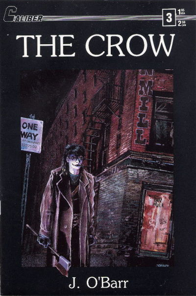 Cover for The Crow (Caliber Press, 1989 series) #3