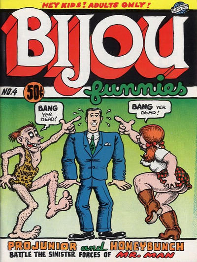 Cover for Bijou Funnies (The Print Mint Inc, 1969 series) #4