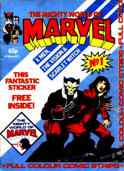Cover for The Mighty World of Marvel (Marvel UK, 1982 series) #1