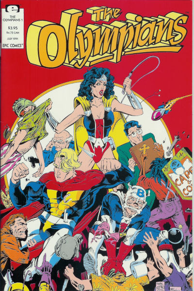 Cover for The Olympians (Marvel, 1991 series) #1