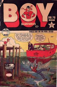 Cover Thumbnail for Boy Comics [Boy Illustories] (Super Publishing, 1951 series) #70