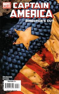 Cover for Captain America (Marvel, 2005 series) #25 Director's Cut [Direct Edition]