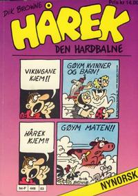 Cover for Hårek den hardbalne pocket (Allers Forlag, 1985 series) #102