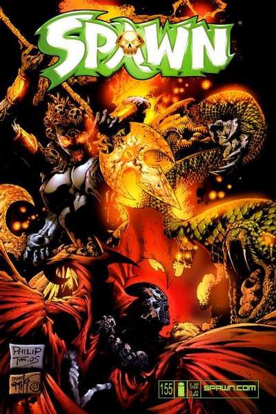 Cover for Spawn (Image, 1992 series) #155