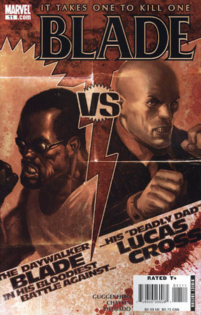 Cover for Blade (Marvel, 2006 series) #11 [Direct Edition]