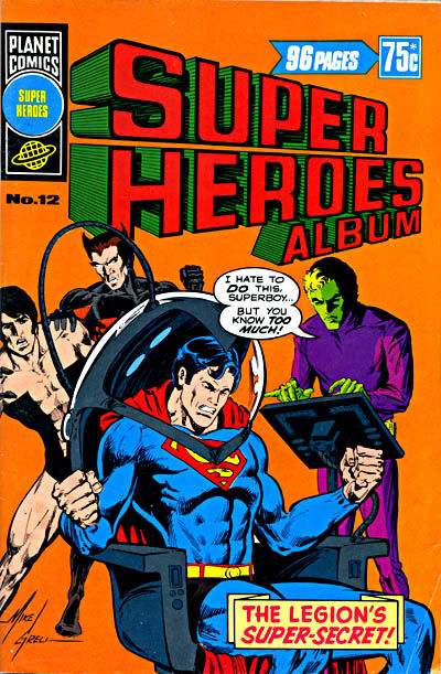 Cover for Super Heroes Album (K. G. Murray, 1976 series) #12