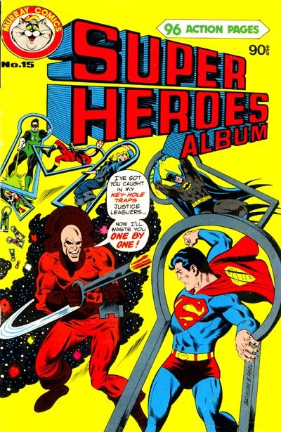 Cover for Super Heroes Album (K. G. Murray, 1976 series) #15