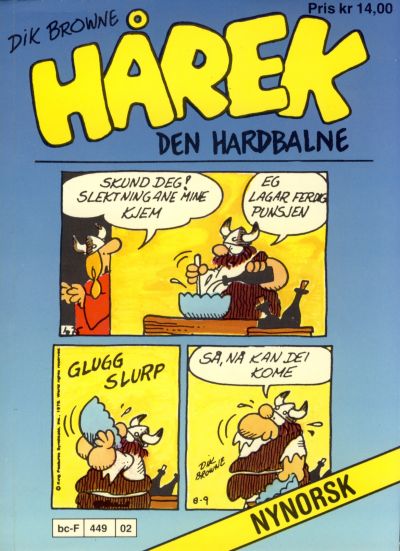 Cover for Hårek den hardbalne pocket (Allers Forlag, 1985 series) #101