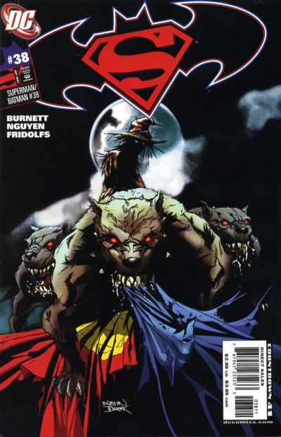 Cover for Superman / Batman (DC, 2003 series) #38 [Dustin Nguyen / Derek Fridolfs Cover]