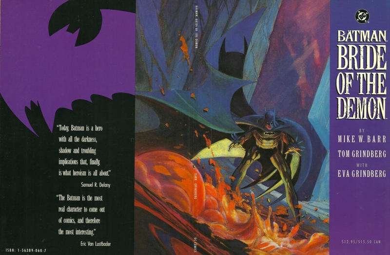 Cover for Batman: Bride of the Demon (DC, 1992 series) 