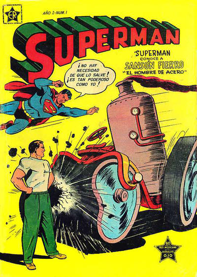 Cover for Supermán (Editorial Novaro, 1952 series) #1