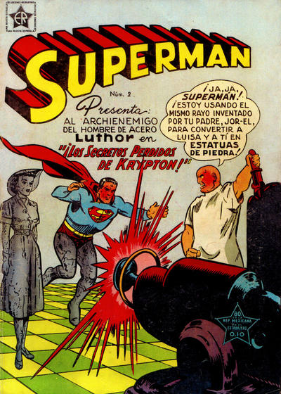 Cover for Supermán (Editorial Novaro, 1952 series) #2