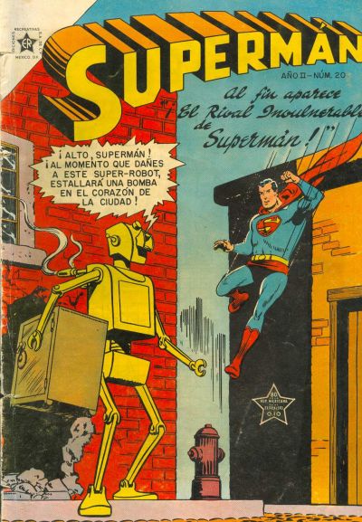 Cover for Supermán (Editorial Novaro, 1952 series) #20