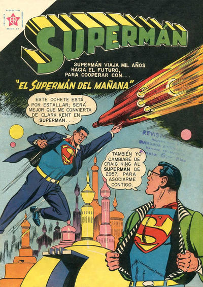 Cover for Supermán (Editorial Novaro, 1952 series) #121