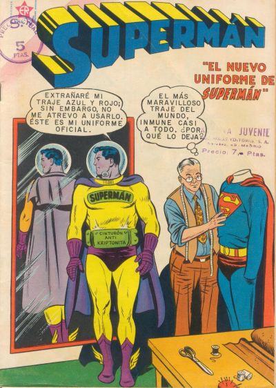 Cover for Supermán (Editorial Novaro, 1952 series) #184