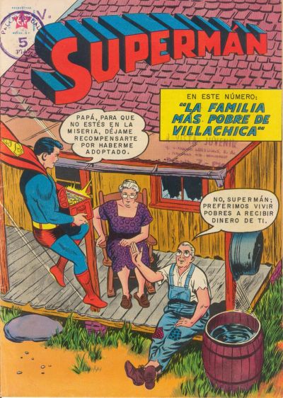 Cover for Supermán (Editorial Novaro, 1952 series) #185