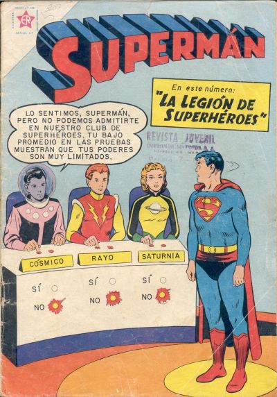 Cover for Supermán (Editorial Novaro, 1952 series) #197