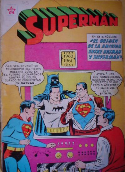 Cover for Supermán (Editorial Novaro, 1952 series) #305