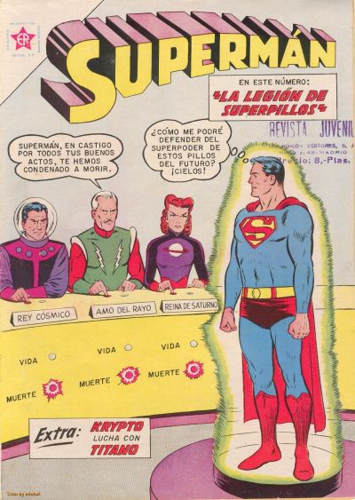 Cover for Supermán (Editorial Novaro, 1952 series) #351