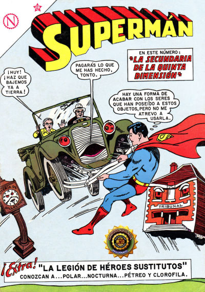 Cover for Supermán (Editorial Novaro, 1952 series) #425