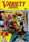 Cover for Variety Comics (Croydon Publishing Co., 1944 series) #1