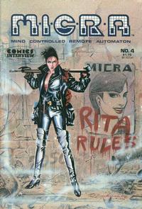 Cover Thumbnail for MICRA: Mind Controlled Remote Automaton (Fictioneer Books, 1986 series) #4