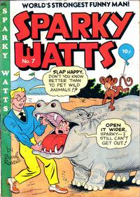 Cover Thumbnail for Sparky Watts (Columbia, 1942 series) #7