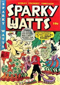 Cover Thumbnail for Sparky Watts (Columbia, 1942 series) #8
