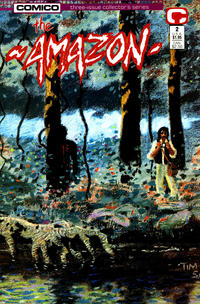 Cover Thumbnail for The Amazon (Comico, 1989 series) #2