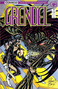 Cover Thumbnail for Grendel (Comico, 1986 series) #12 [Direct]