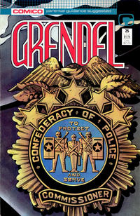 Cover for Grendel (Comico, 1986 series) #25