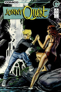 Cover for Jonny Quest (Comico, 1986 series) #4 [Direct]