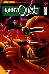 Cover for Jonny Quest (Comico, 1986 series) #8 [Direct]