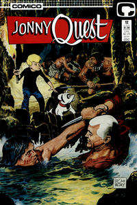 Cover Thumbnail for Jonny Quest (Comico, 1986 series) #12 [Direct]